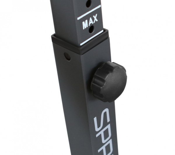 Скамья для жима со стойками Oxygen Fitness Springfield, черная