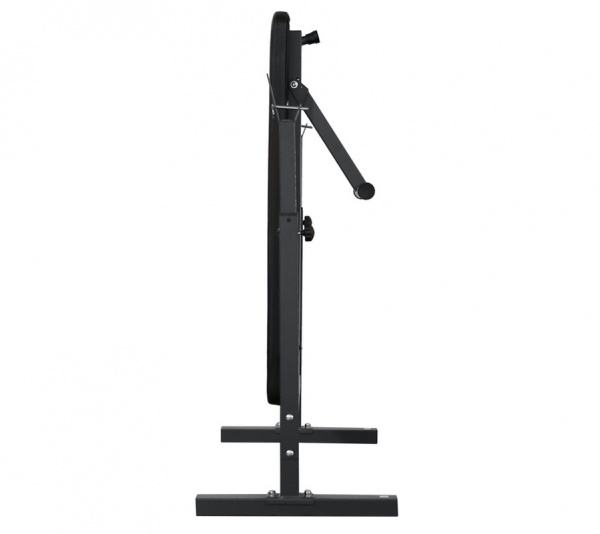 Скамья для жима со стойками Oxygen Fitness Springfield, черная